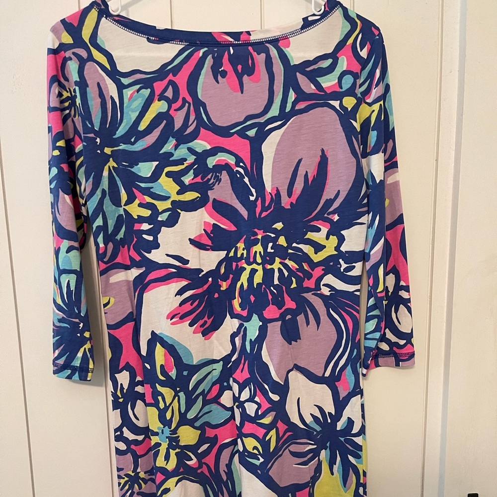 Lilly Pulitzer T-shirt dress.